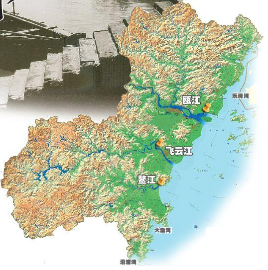 瓯江、飞云江、鳌江缘何得名，你知道温州三条大河的前世今生吗？